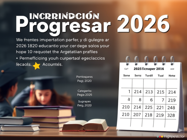 Inscripción Progresar 2026: Fechas, Requisitos y Cómo Anotarse Paso a Paso